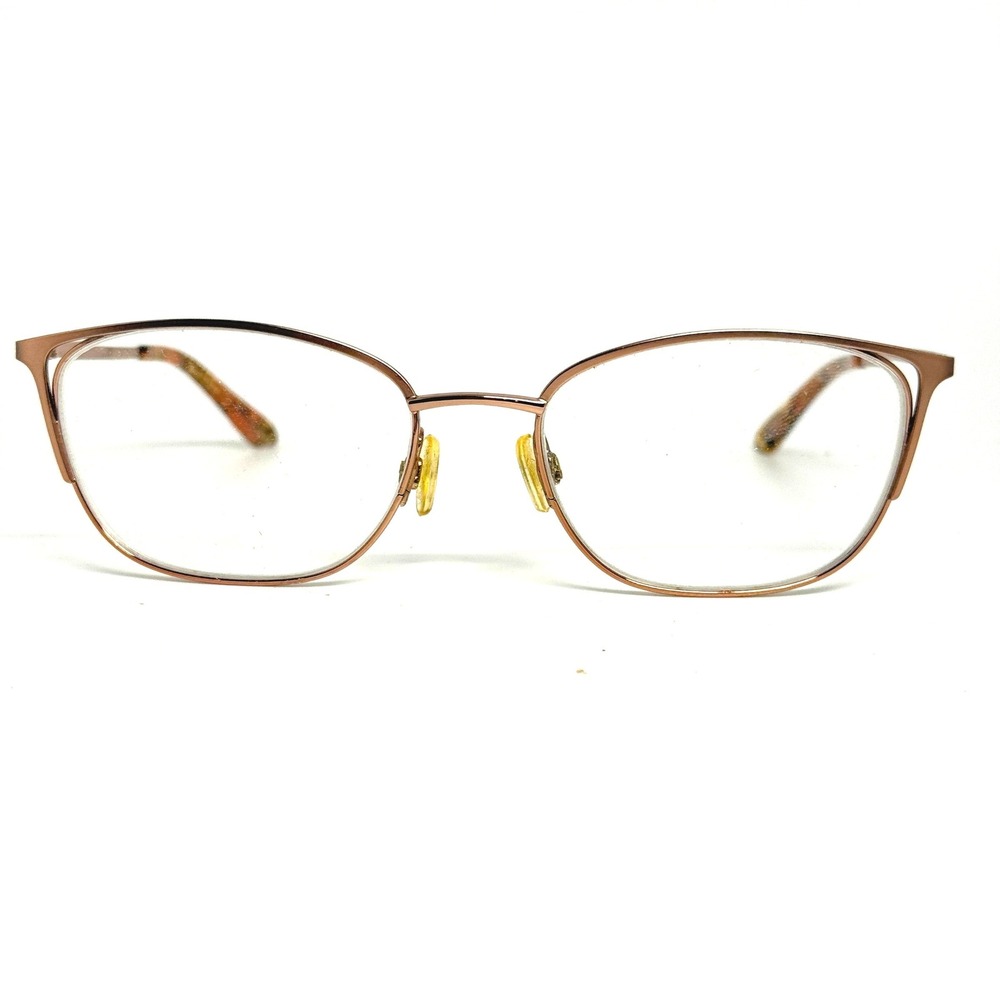 Amelia E. Eyeglasses Frames 35-001293 Rose Gold Tortoise 52-17-140 Cat‎ Eye